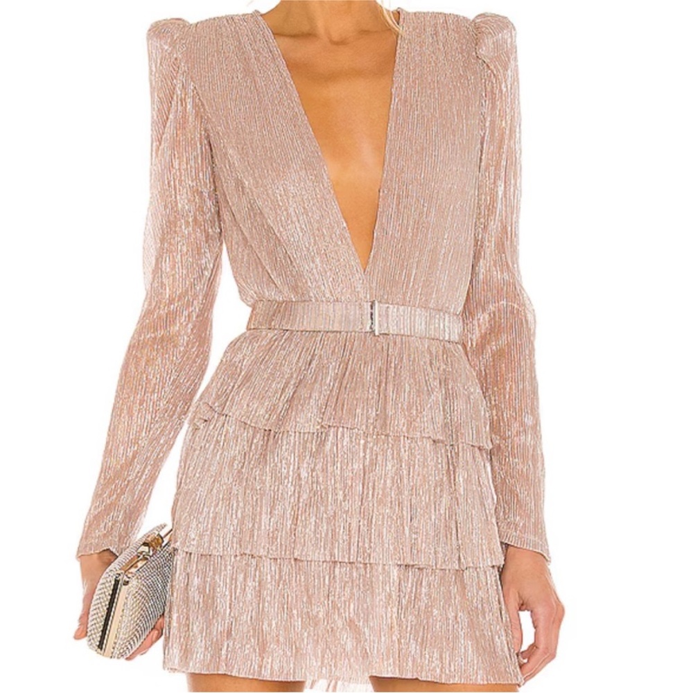 Revolve Sabina Mini Dress in Violet. Size small